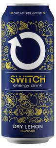 Cold Drinks 1: SWITCH Dry Lemon Energy Drink 500ml