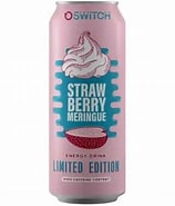 SWITCH Strawberry Meringue Energy Drink 500ml