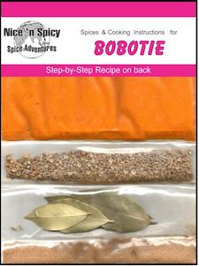 Meal Ideas 1: Nice 'n Spicy Bobotie