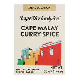 Meal Ideas 1: Cape Herb & Spice Meal Solution Cape Malay Curry 50g