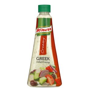 Frontpage: Knorr Creamy Greek Salad Dressing 340ml