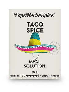 Herbs And Pantry Spices: Cape Herb & Spice Meal Solution Taco Spice 50g