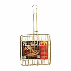 LK's Small Box Braai Grid Mild Steel