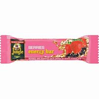 Reduced Jungle Energy Bar Berries Snack Bar 40g