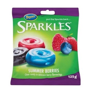 Reduced Beacon Sparkles Summer Berries Sweets 125g