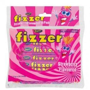 Chocolates Sweets Snackbars: Reduced Beacon Fizzer Strawberry Fun Pack 24 units