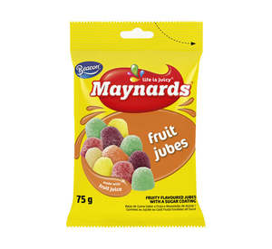 Chocolates Sweets Snackbars: Reduced Beacon Maynards Fruit Jubes 75g