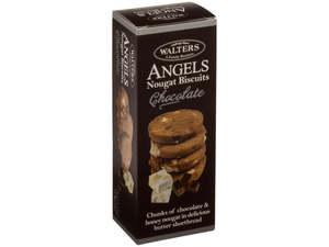 Walters Angels Nougat Biscuits Chocolate 150g