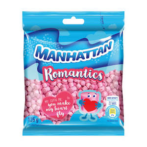 Sweets 1: Reduced Manhattan Romantics Sweets 125g