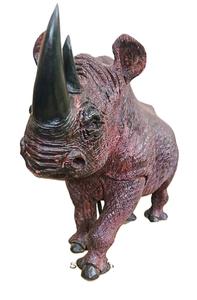 Ironwood Carved Rhino