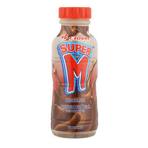 Milk Drinks 1: Clover Super M Chocolate Flavoured Medium Fat Milk 300ml