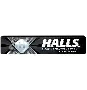 Chocolates Sweets Snackbars: Halls Lozenges - Extra Strong 10's 33.5g