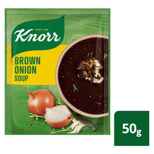 Dried Goods And Pantry Staples: Special Knorr Soup Brown Onion 50g