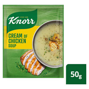 Dried Goods And Pantry Staples: Special Knorr Soup Cream of Chicken 50g