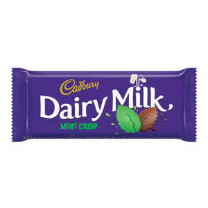Cadbury Dairy Milk Mint Crisp Chocolate Slab 150g