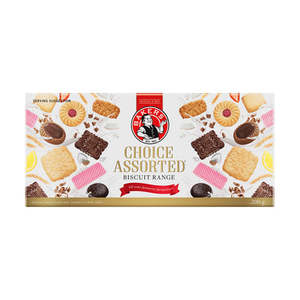 Biscuits Crackers Rusks: Bakers Choice Assorted Biscuits 1Kg Box
