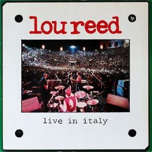 Products: LOU REED Live In Italy 2LP - Southbound Records