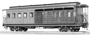 Half Birdcage Passenger Coach Kit