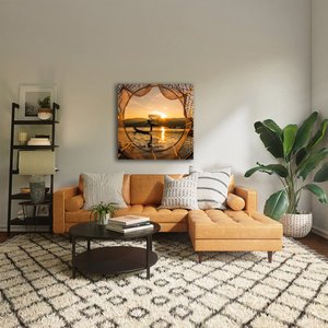 Products: Square Format ChromaLuxe Photo Print - Southern Alps Imagery