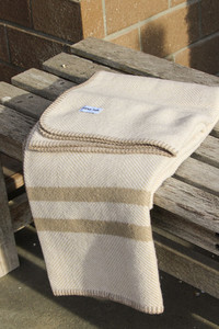 100% Wool - Herringbone Blanket Southern Buddy