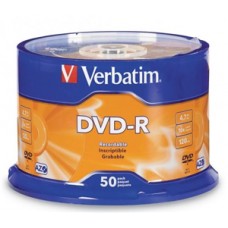 Products: Verbatim DVD-R 4.7GB 16x 50pk Spindle