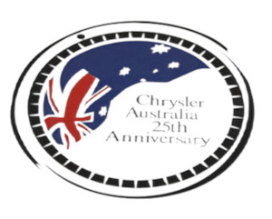 Merchandise 1: Chrysler Australia 25th Anniversary Decal