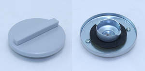 Fuel Cap, Primed Non-Locking (VF/VG Coupe & A-Body)