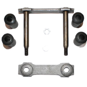 Rear Leaf Spring Shackle & Bush Assembly, Rubber (RV1-VH)
