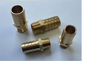 Heater Hose Brass Fitting Set, Small Block 273/Early 318 (A, B & C-Body)