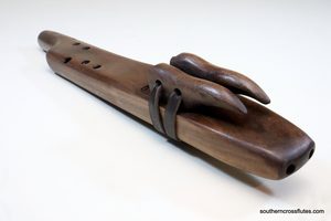 Black Walnut – Forest Mayan Temple Flute – Key of D/G minor (high)