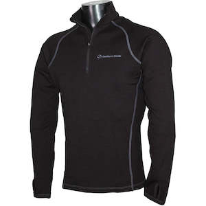 100% New Zealand Merino Mid-layer: Quarter Zip 320 g/m²