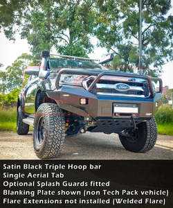Ford Ranger: Ford Ranger PX MK2 8/2015-7/2018 Ambush Triple Hoop Bullbar