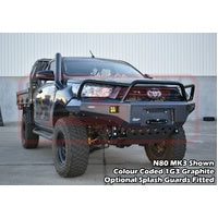 Toyota Hilux N80: Toyota Hilux N80 MK3-MK4 5/2020-On Ambush Triple Hoop Bullbar