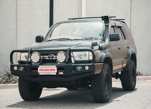 Bullbars: Falcon Winch Bar for Toyota Surf 185 1995-1998