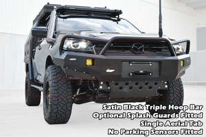Bullbars: Mazda BT-50 TF 2021-2024 Ambush Triple Hoop Bullbar