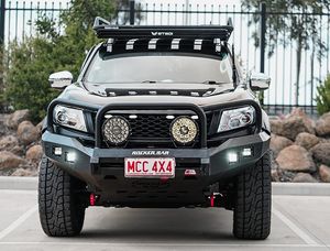 Bullbars: Rocker Triple Loop Winch Bar for Nissan Navara NP300 2015-2020