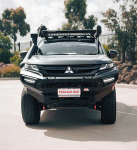 Pegasus Premium Aluminium Winch Bar for Mitsubishi Triton MR 2019-2024