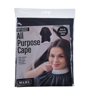 Aprons Capes: Wahl All Purpose Cape Black