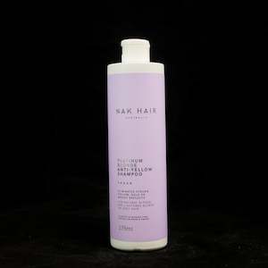 Blonde: Nak Platinum Blonde Anti Yellow Shampoo 375ml