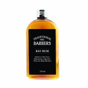 Traditional Barbers Bay Rum 250ml (Non  TB-BR250