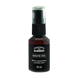 Traditional Barbers Shave Oil 30ml TB-S030