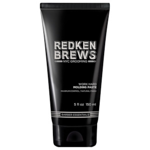 Redken Barbering: Redken Brews Work Hard Molding Paste Tube 150ml