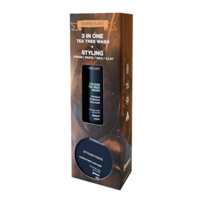 Juuce: Barber Art 3 in One Wash + Styling Paste