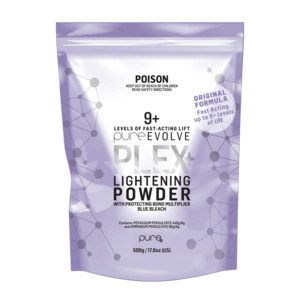 Pure Colour: PURE Plex Blue Bleach Pouch 500g