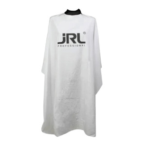 Aprons Capes: JRL Rubber Neck Cutting Cape - White