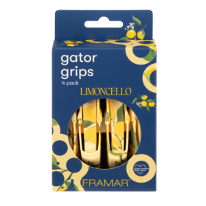 Bobby Pins Styling: Framar Gator Grips Limoncello - Limited Edition