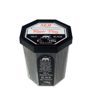 555 Ripple Pins 3" Black