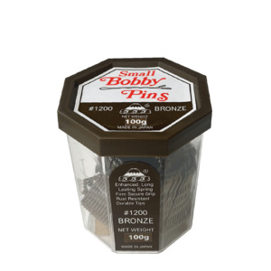 555 Mini Bobby Pins 1.5" Bronze