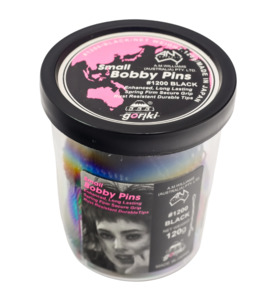 Bobby Pins Styling: 555 Mini Bobby Pins 1.5" Black