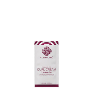 Clever Curl: Clever Curl Fragrance Free Curl Cream 15ml sachet